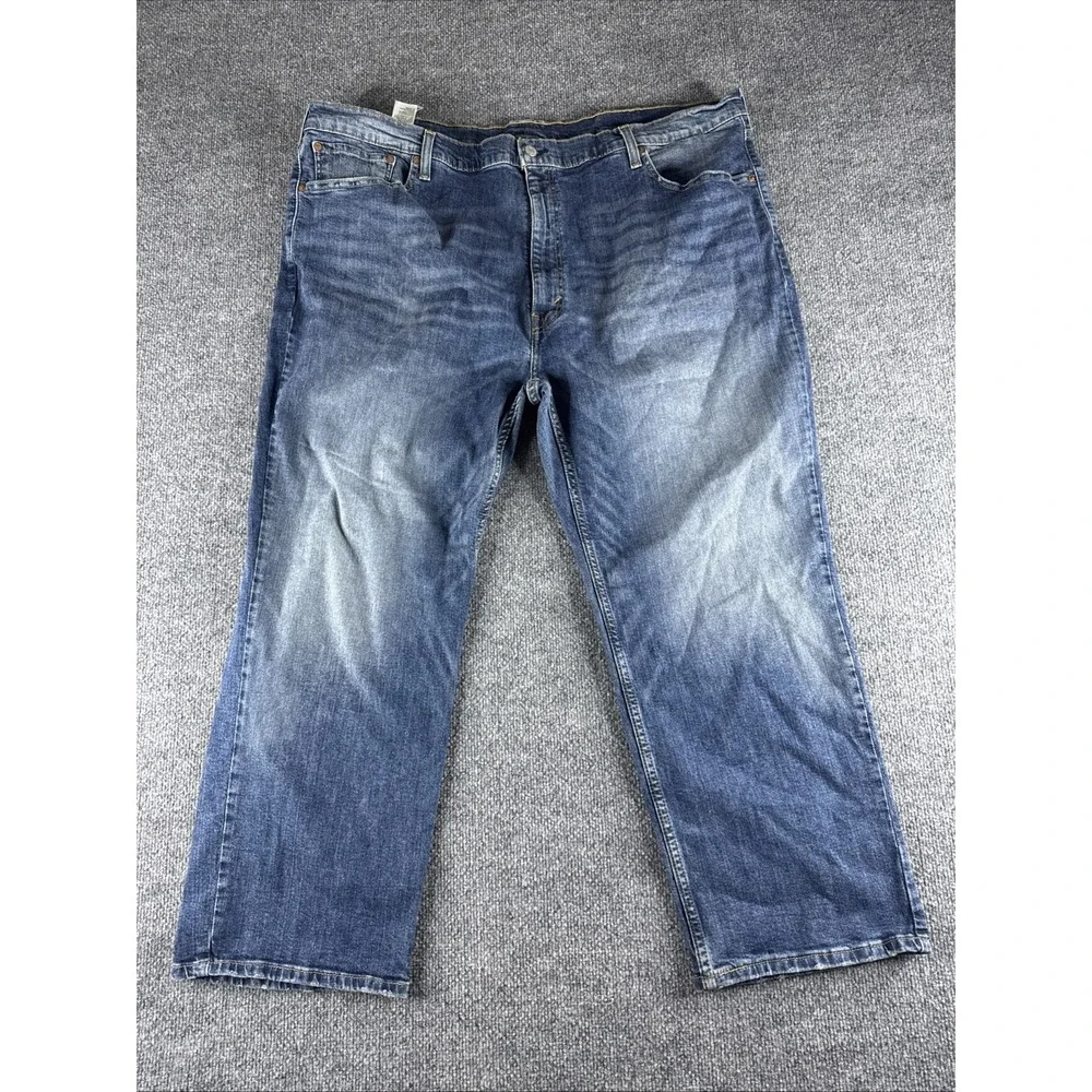 Levi's 559 Relaxed Fit Straight Leg Jeans Men's 48x29 Medium Wash Blue Denim